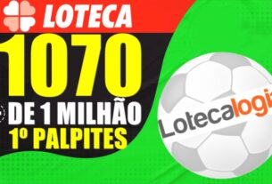 PALPITES LOTECA 1070 ACUMULADO PRÊMIO MAIS DE 1 MILHÃO CONCURSO LOTECA 1070 PALPITES E ANÁLISES BRASILEIRÃO
