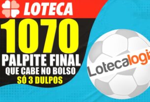 PALPITES FINAIS LOTECA 1070 3 DULPOS QUE CABEM NO BOLSO LOTECA 1070 ACUMULADA VEJA OS PALPITES E ANÁLISES