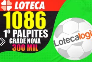 PALPITES PARA LOTECA 1086 - 300 MIL LOTECA 1086 PALPITES NÚMEROS HISTÓRICOS P/ MELHORAR NOS PALPITES