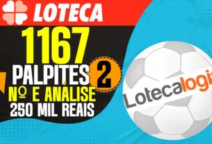 LOTECA 1167 VÍDEO 2 PALPITES C/ 3 DUPLOS PARA MELHORAR SUAS APOSTAS E PALPITES FUTEBOL FIM DE SEMANA