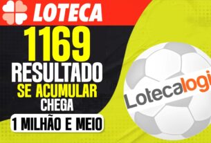 RESULTADO PARA LOTECA 1169 PLACARES FINAIS LOTECA 1170 JÁ ACUMULADA PRÊMIO MAIOR SURPRESAS LOTECA 1169
