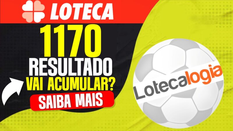 RESULTADO LOTECA 1170 PROGRAMAÇÃO LOTECA 1171 VEM ACUMULADA? LOTECA 1170 POUCAS SURPRESAS NOS RESULTADOS DOS CONFRONTOS