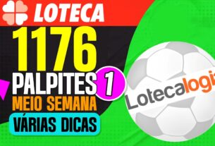PALPITES LOTECA 1176 COM 5 DUPLOS LOTECA MEIO DE SEMANA LIBERTADORES E SUL AMERICANA DOMINANDO A GRADE
