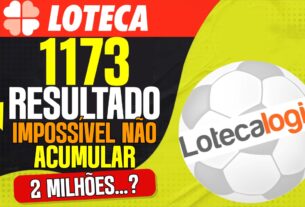 RESULTADO PARA LOTECA 1173 GRADE LOTECA 1174 PODE VIR COM PRÊMIO DE 2 MILHÕES SAIBA MAIS